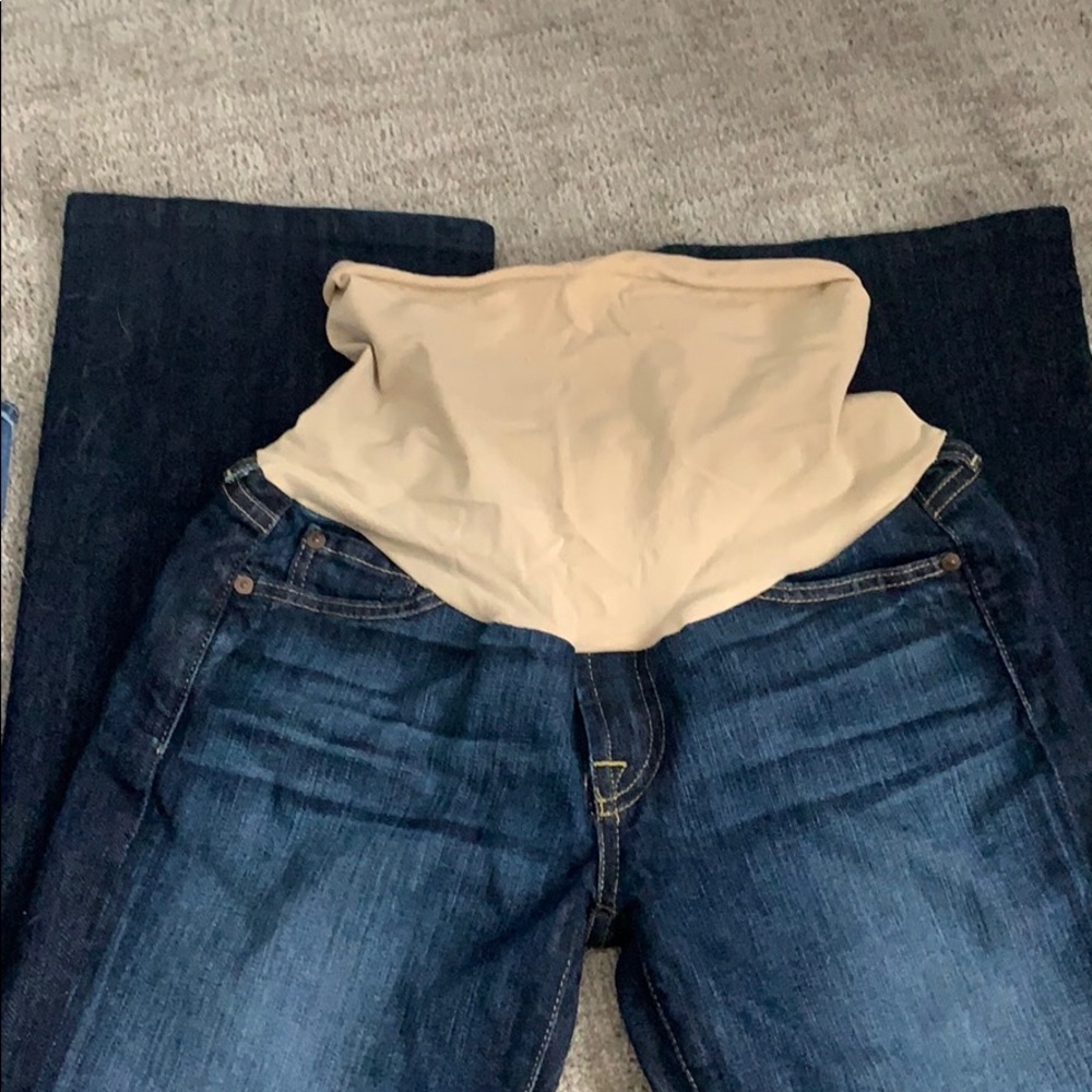7 for all mankind maternity jeans